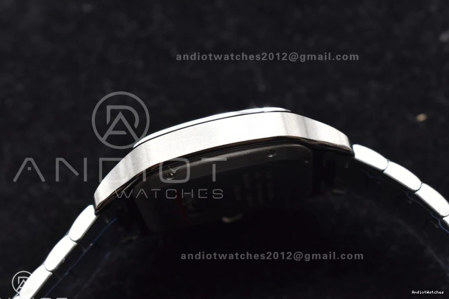 Dial 1:1 Youthful Edition Cartier 1057 de Bracelet BVF Green SmartLinks on 40mm MIYOTA SS Best Santos 1215